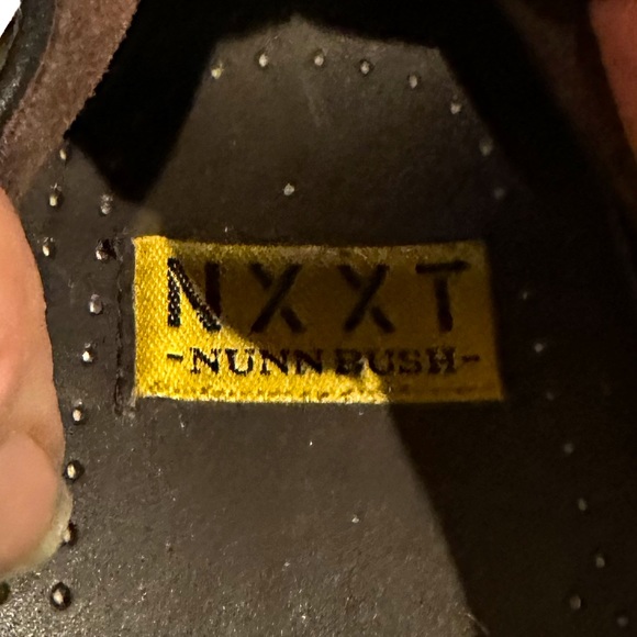 VTG NXXT NUNN BUSH LEATHER LUGG SOLE DRESS SHOE CHURCH DANCE CASUAL CHOIR  SZ: 8 - Picture 6 of 7